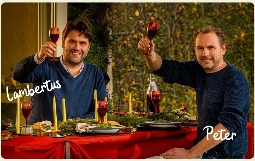 Kerst bij Hofweb met Lambertus en Peter