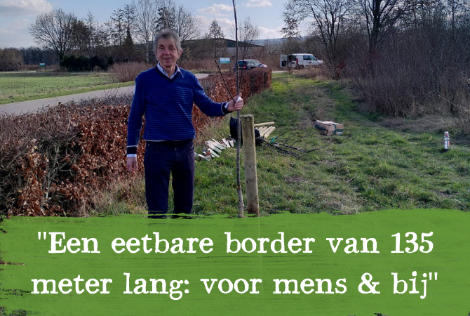 Een eetbare border bij de gebroeders Verbeek